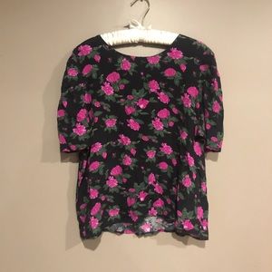 SALE 🎀 who what wear floral blouse